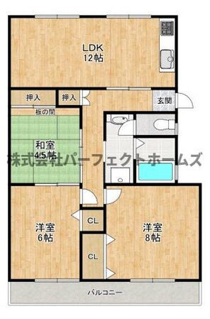 枚方東山住宅　7号棟の物件間取画像